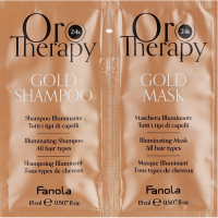 Fanola Orо Therapy Gold Шампунь15мл + маска15мл Fanola Orо Therapy Gold Шампунь15мл + маска15мл
