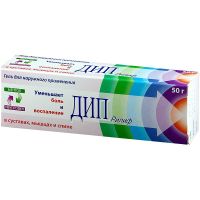 ДИП Рилиф 50г гель д/наружного прим (Ибупрофен+Ментол)