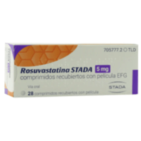 Розувастатин Штада 5мг №28 таблетки п/п/о