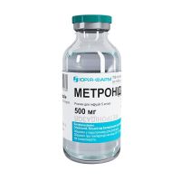 Метронидазол 5мг/мл 100мл р-р д/инфузий