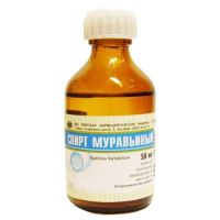 Муравьиный спирт 1,4% 50мл р-р спиртовой д/наружного прим