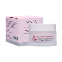 Aravia Lab.Крем для лица Восстанавливающий с бисабололом и астаксантином Total Recovery Cream, 50 мл