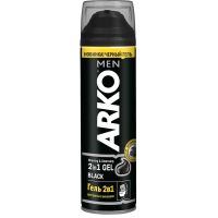 ARKO men гель для бритья 200мл Black 2 в1
