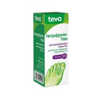 Нитрофунгин 1% 25мл р-р наружного применения (Хлорнитрофенол)