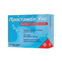 Простамол Уно 320мг №30 капсулы  (Пальмы ползучей плоды)