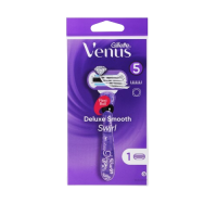 Gillette станок для бритья VENUS Deluxe Smooth (+1 карт) Swirl Flexiball 5 лез