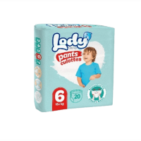 Подг. трусики LODY ECO PACK BABY Pants №6 XL  (16+кг) 20шт