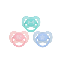 Canpol пустышка силиконовая А ортодонтическая 0-6мес (22/419)