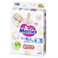 Подг. Merries размер S (4-8 кг) №70