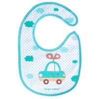 Canpol нагрудник хлопчатобумажный мягкий на липучке (1шт) 15/109