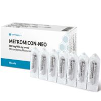 Метромикон-Нео 500мг/100мг №14 суппозитории вагинальные (Метронидазол+Миконазол)
