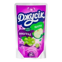 Джусик сок (виногр/яблок) 200мл пауч