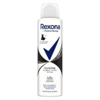 Rexona women  дезодорант спрей 150мл - Invisible Black+White