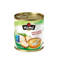 Hame пюре мясо индейки ж/б с 7 мес 100г