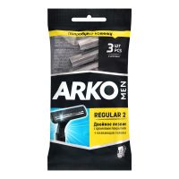 ARKO men станок для бритья Regular 2* 3шт - 2 лезвия
