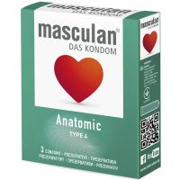 Презервативы "Masculan type 4" №3 (anatomic) Презервативы "Masculan type 4" №3 (anatomic)