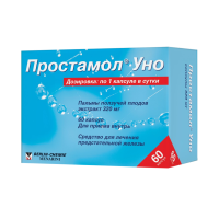 Простамол Уно 320мг №60 капсулы  (Пальмы ползучей плоды)