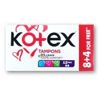Тампоны Kotex мини №8+4 (2 капли)