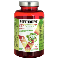 Витрум Kids Gummies №60 жев.мармеладки со вкусом яблока (3-10 лет)
