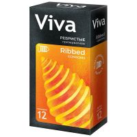 Презервативы "Viva" №12 ребристые Презервативы "Viva" №12 ребристые