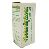 Гельминтокс суспензия для приема внутрь 125мг/2,5мг 15мл