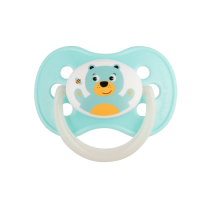 Canpol пустышка силиконовая С круглая  (22/597) "Animals"