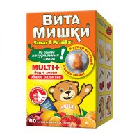 ВитаМишки Мульти плюс пастилки жевательные №60 (Йод+Холин+Вит D3)