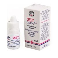 ЗетОптик 10мг/мл+5мг/мл 5мл капли глазные (Бринзоламид + Тимолол)