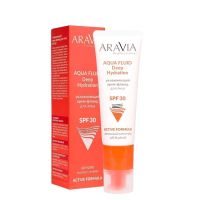 Aravia prof. крем-флюид д/лица Увлажняющий  DEEP HYDRATION AQUA FLUID SPF 30, 50 мл