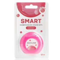 Зуб. нить Revyline  Вощеная нейлон Bubble gum 50м розовая