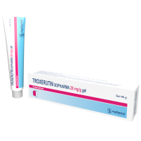 Троксерутин Софарма гель 2% 40г гель д/наружного прим