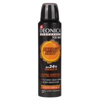 DEONICA MEN дезодорант спрей 150мл - Energy shot