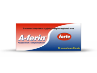 А-ферин форте (650мг+4мг) №30 таблетки п/п/о (Парацетамол+Хлорфенирамин)