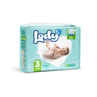 Подг.  LODY AIR детские №3 midi (4-9кг) 34шт