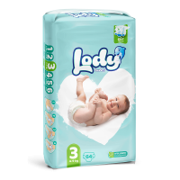 Подг.  LODY AIR детские №3 midi (4-9кг) 64шт