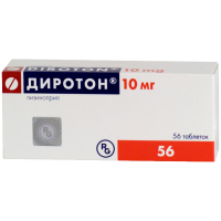 Диротон таблетки 10мг №56