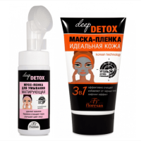 Floresan мусс-пенка д/умывания Detox матирующая 170мл