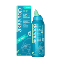 Аквалор Софт 150мл система DUO спрей (душ/струя)