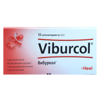 Вибуркол суппозиторий ректальный №12