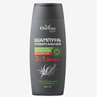 Acme Эколиния Men Sport шампунь-кондиционер 3в1 для тела и лица 400мл(универсальный)