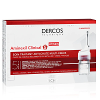 VICHY Dercos Aminexil Clinical 5 Femei Комплексное средство пр/выпад.волос для женщин 21*6мл амп.