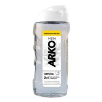 ARKO men Гель для душа & Шампунь 260мл Crystal