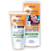Белита Солнцезащитный крем д/лица (SPF30) 50мл