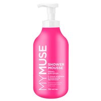 My Muse Пенка д/душа с соком клубники и молочными протеинами, 750мл