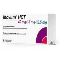 Иновум НСТ 40мг/10мг/12,5мг таб №28 (Олмесартан+Амлодипин+Гидрохлортиазид)