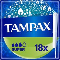 Тампоны Tampax Compak "Super" №18 3к (с аппликатором)