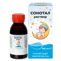 Сонотал раствор для приема внутрь 100мл БАД