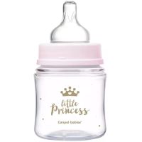 Canpol бутылочка антиколиковая Easy Start 120мл Маленькая принцесса 35/233_pin