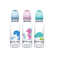 Canpol бутылочка пластиковая 250мл Love and Sea 59/400