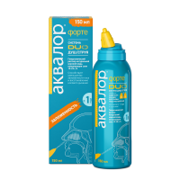 Аквалор форте DUO 150мл спрей (душ/струя)